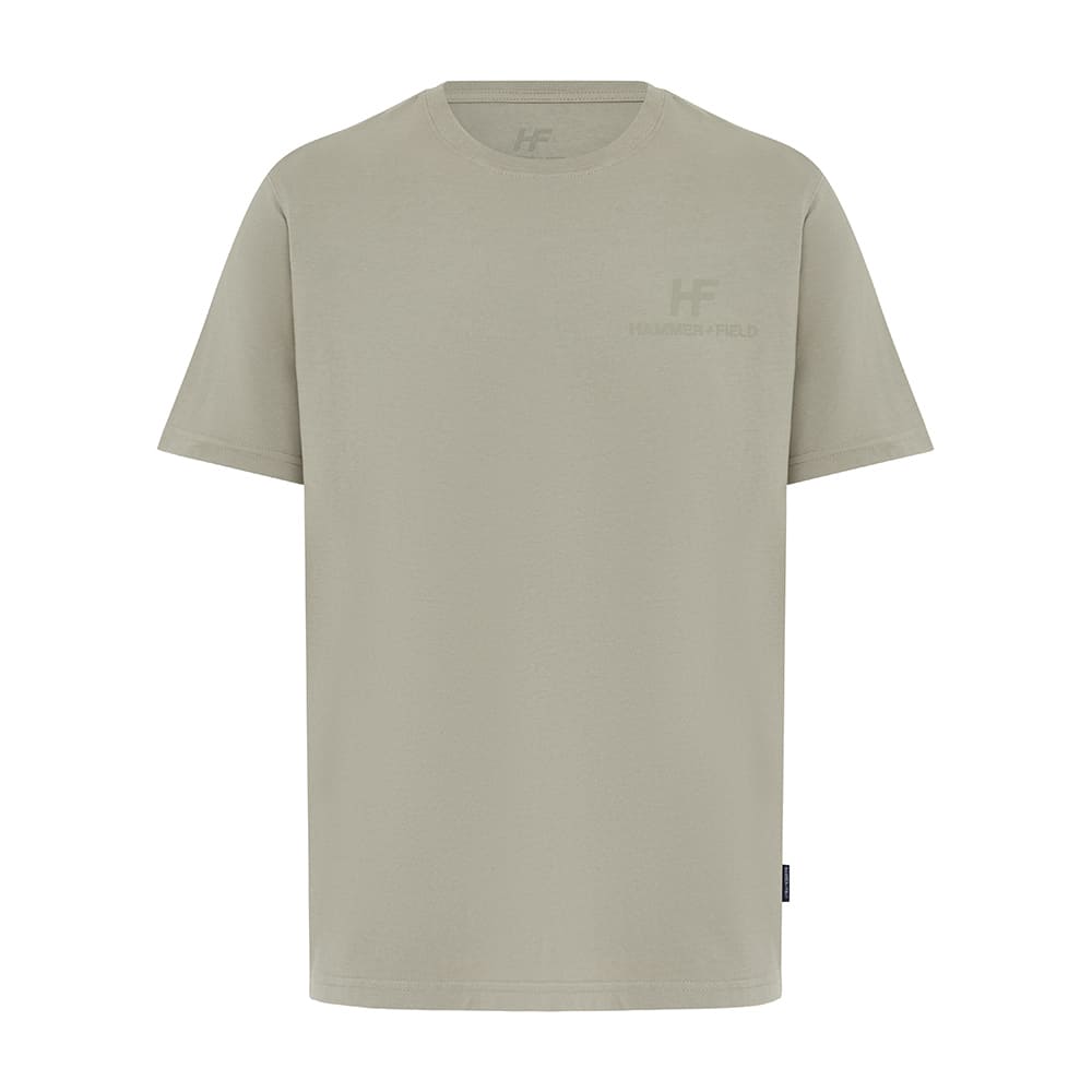 Hammer + Field Short Sleeve Straight Hem T-Shirt - Washed Pewter