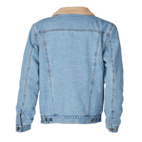 Hammer + Field Denim Sherpa Jacket - Light Denim