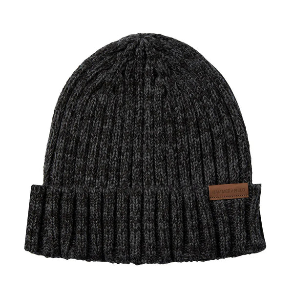 Hammer + Field Marle Ribbed Beanie - Black | RSEA Safety Outlet