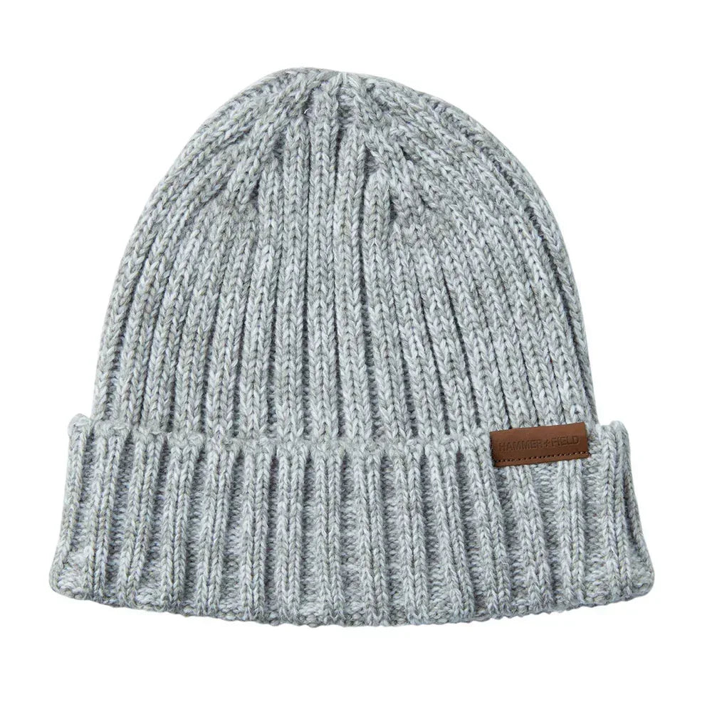 Hammer + Field Marle Ribbed Beanie - Grey - RSEA Safety Outlet