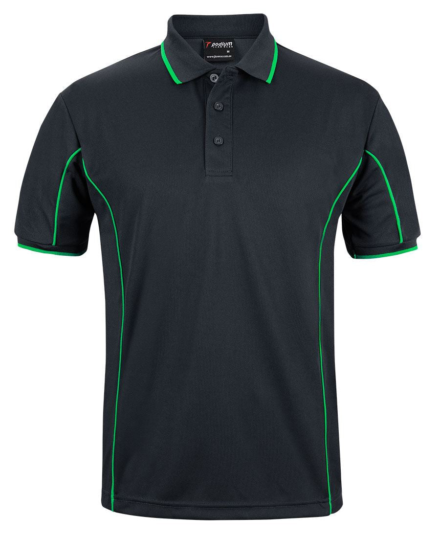 Johnny Bobbin Wear Podium Piping Polo Shirt