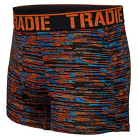 TRADIE Workwear Men's Printed Trunk - Glitchy Sunset