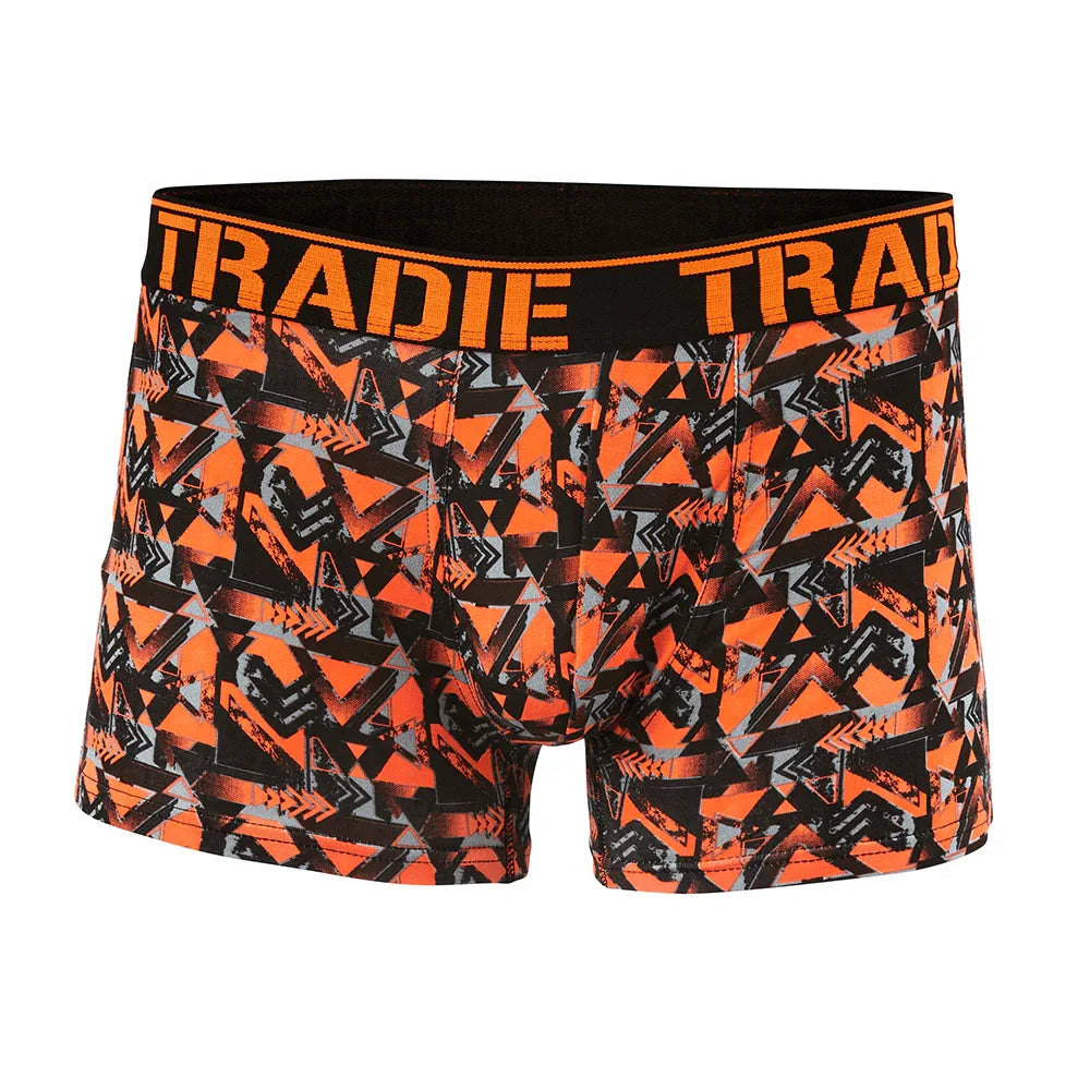 TRADIE Underwear Men's Printed Trunk - Tri Harder - RSEA Safety Outlet