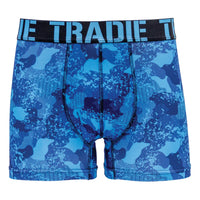 TRADIE Workwear Men's Work N Surf Trunk - Camo Edge - RSEA Safety Outlet