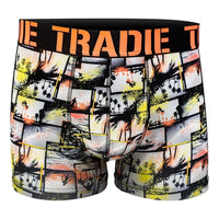 TRADIE Workwear Men's Work N Surf Trunk - Frothing - RSEA Safety Outlet