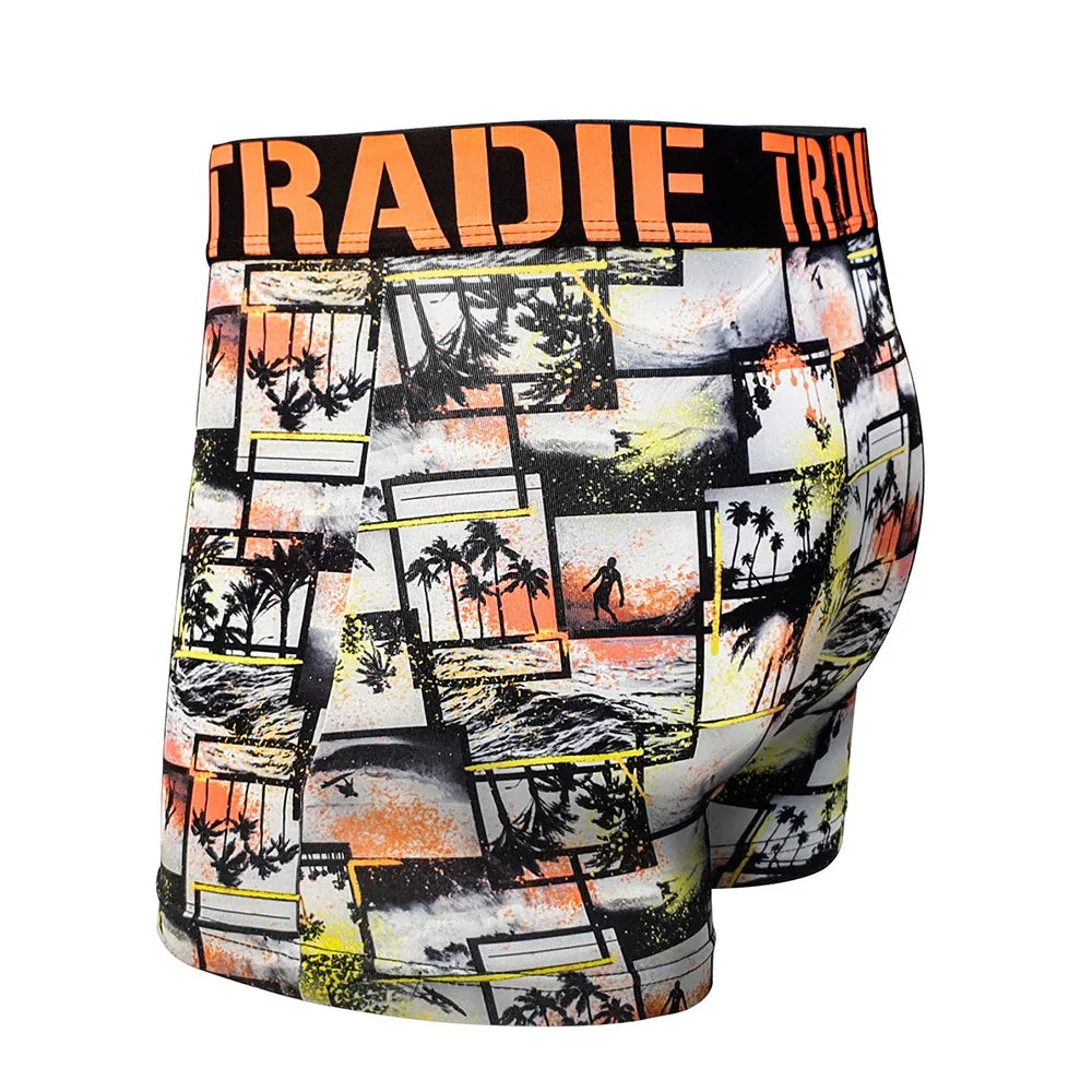 TRADIE Workwear Men's Work N Surf Trunk - Frothing - RSEA Safety Outlet