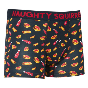 Naughty Squirrel 4" Pies & Sausage Rolls Mid-Length Trunk