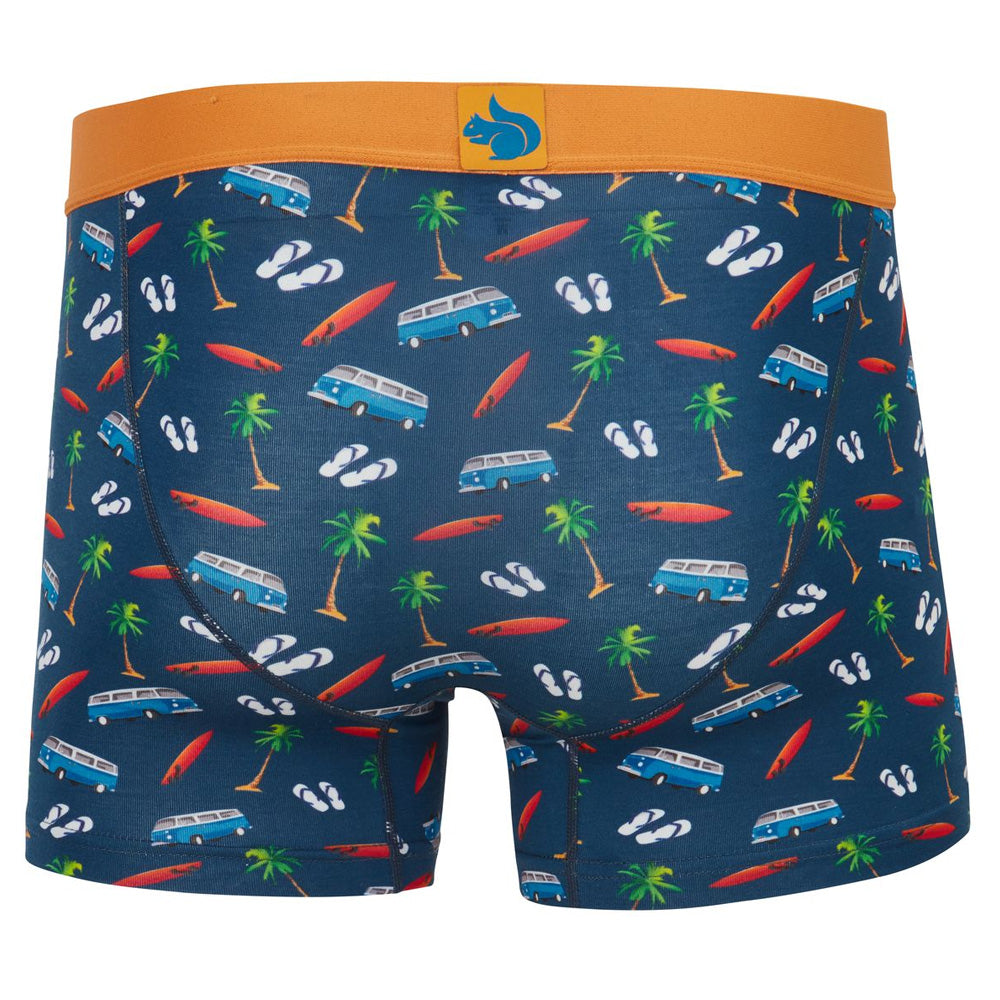Naughty Squirrel 4" Tropical Ocean Mid-Length Trunk - RSEA Safety Outlet