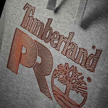 Timberland PRO Hood Honcho Textured Graphic Pullover - Light Heather Grey - RSEA Safety Outlet