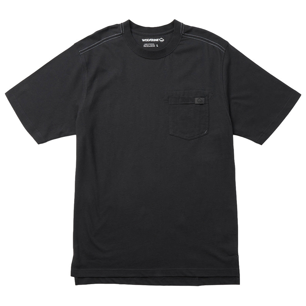 Wolverine Guardian Cotton Short Sleeve Tee - Blackout