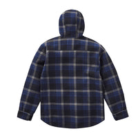 Wolverine Bucksaw Hooded Sherpa - New Navy Plaid - RSEA Safety Outlet