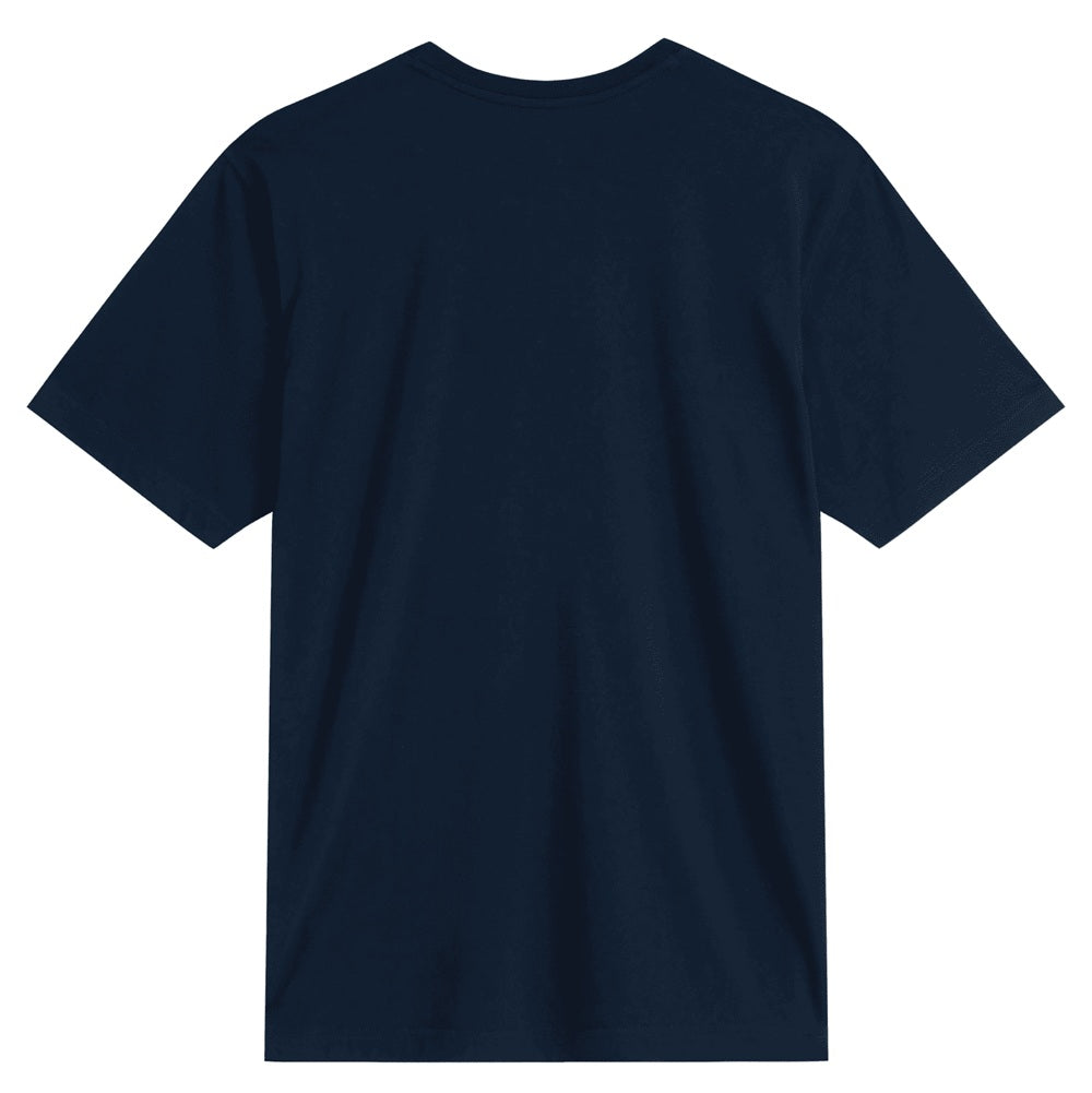 Wolverine Classic Short Sleeve Stripes Graphic Tee - Navy - RSEA Safety Outlet