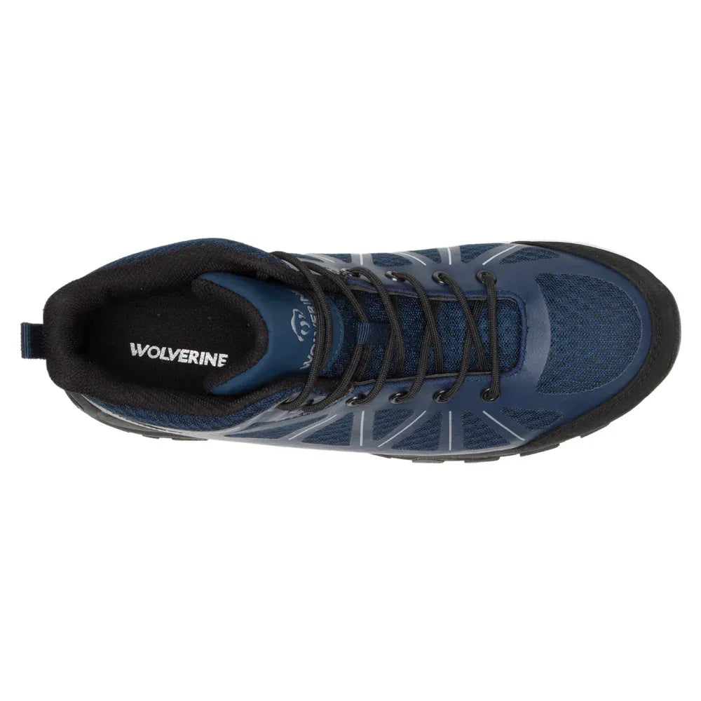Wolverine Amherst II Mid Safety Shoes - Navy - RSEA Safety Outlet