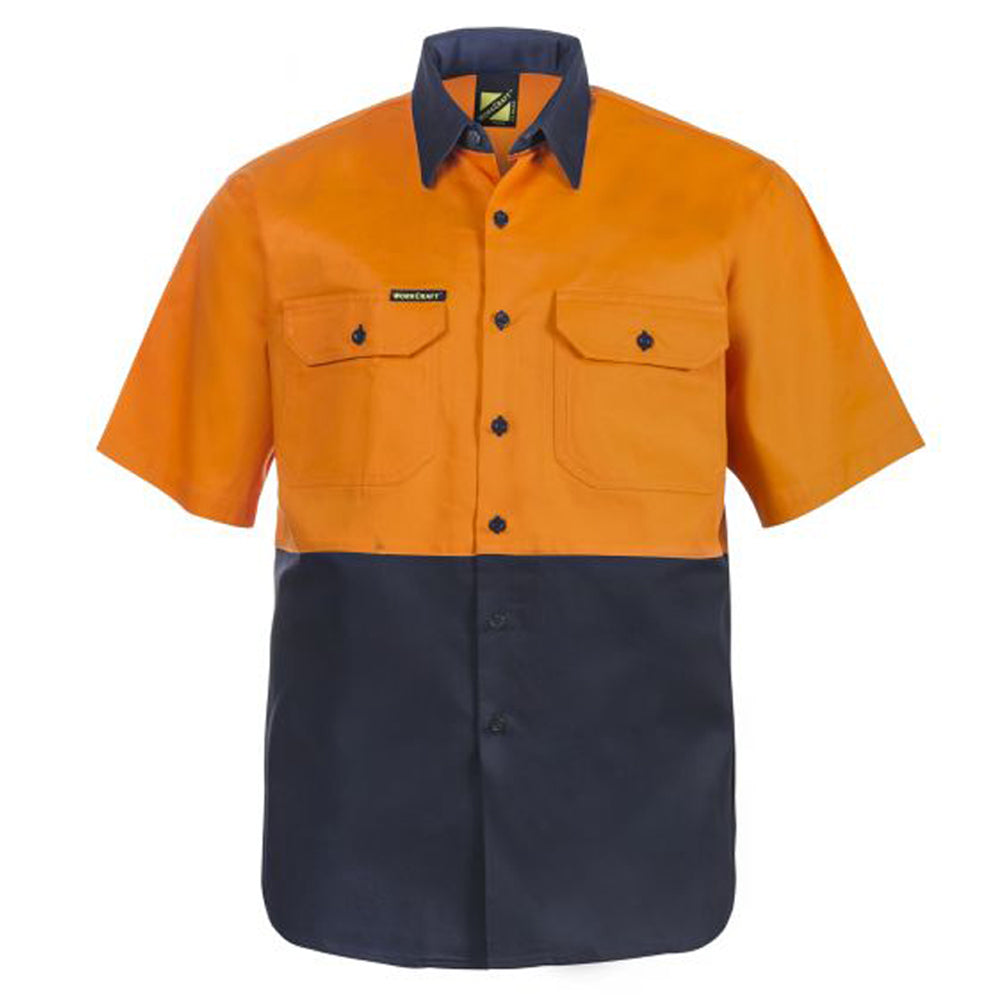 NCC Apparel Shirt Hi Vis 2Tone S/Sleeve