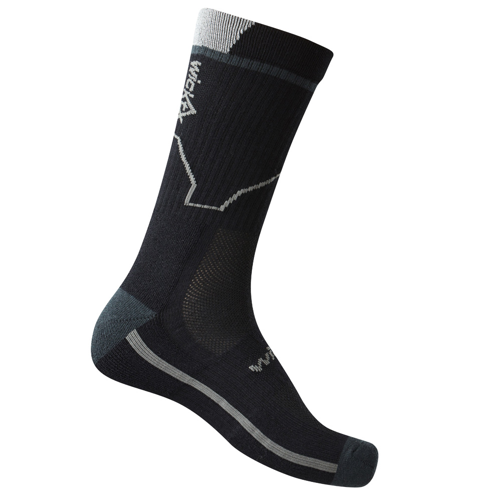 WickTX COOLMAX Mid Length Reflective Socks