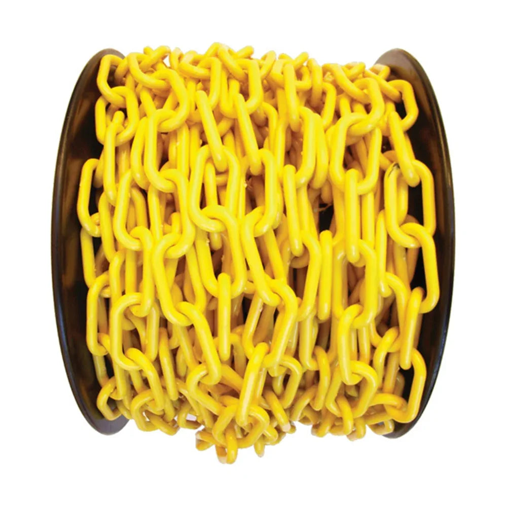 RSEA Chain (OS) Plastic Chain Yellow 6mm - Sold per Metre - RSEA Safety Outlet