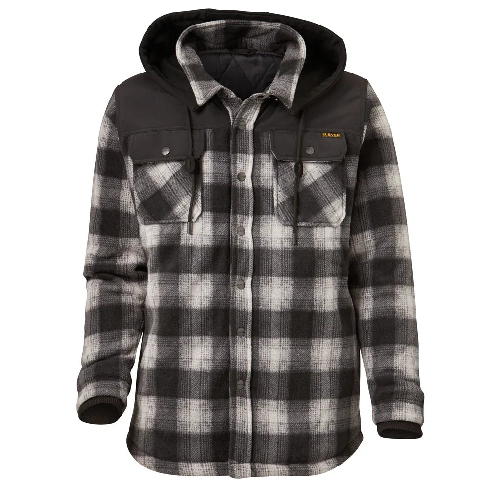 ELEVEN Workwear Check Polar Fleece Jacket - RSEA Safety Outlet