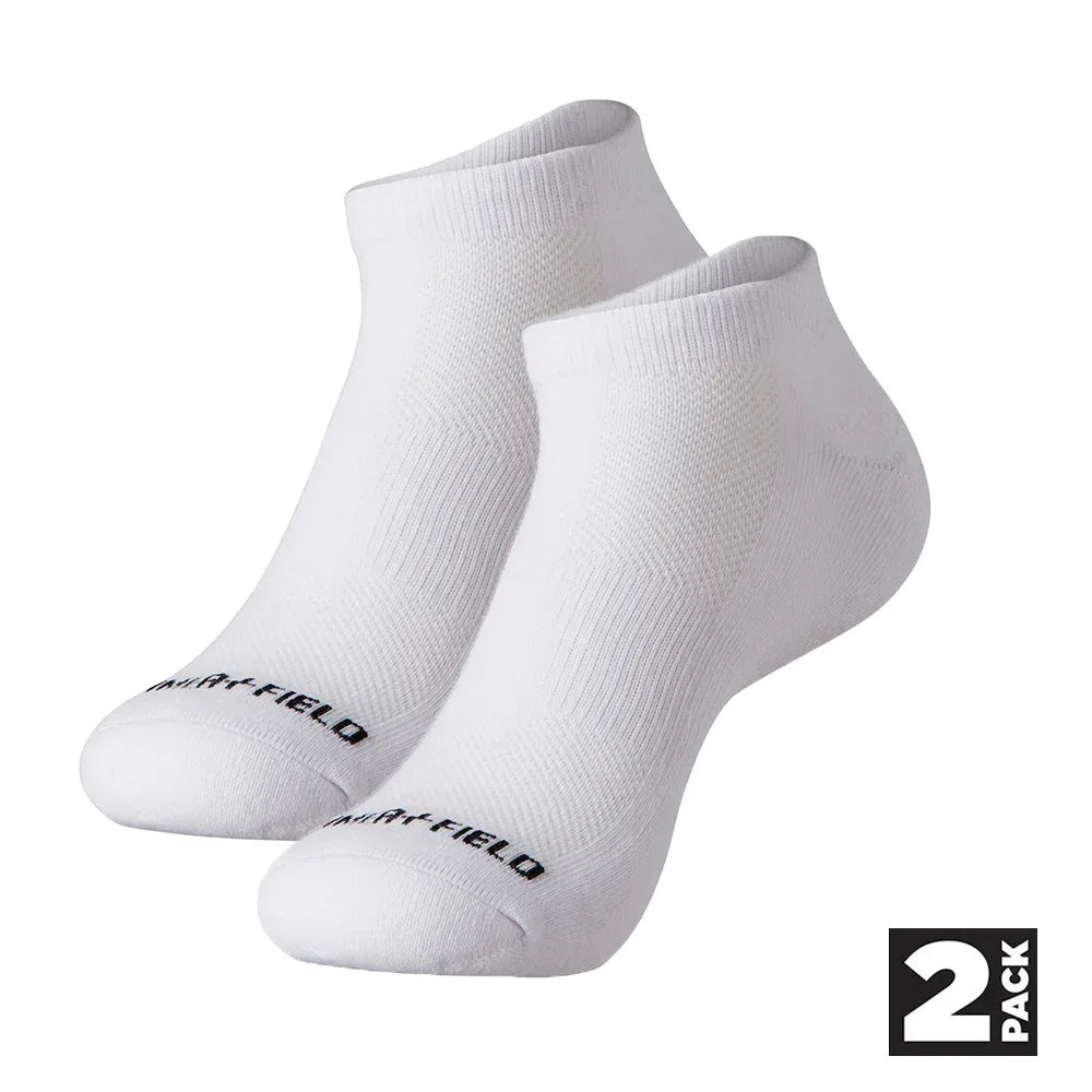 Hammer + Field Workwear Sneaker Socks 2x Pack - White